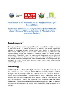 040626 AF- EMA Gender Assessment for the Locally-Led Resilience Report